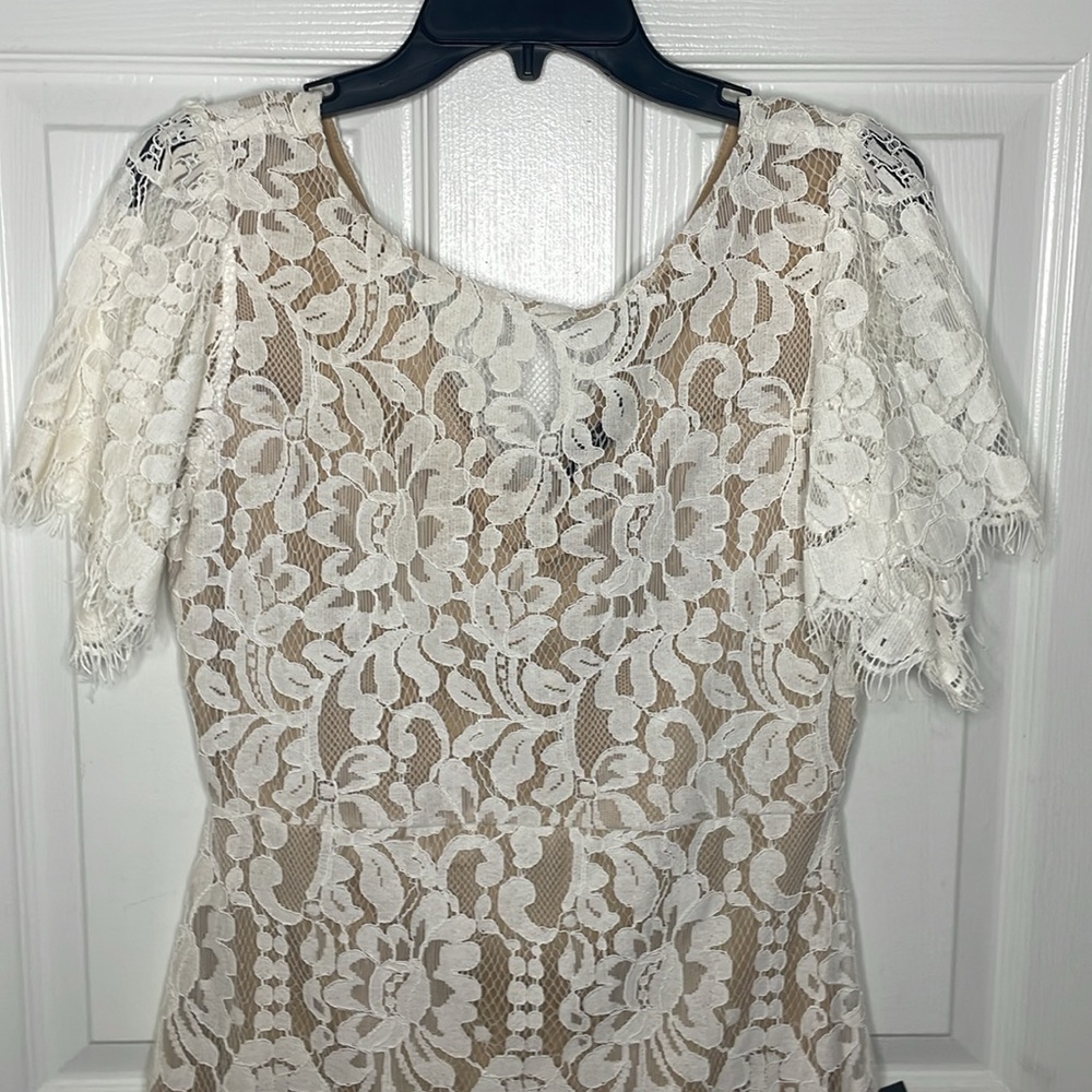 Pearson White Lace Short Sleeve Dress - Brand New - Picture 3 of 7